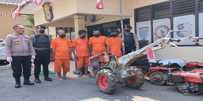 Maling Traktor Gentayangan Di Minggir Sleman Akhirnya Ditangkap