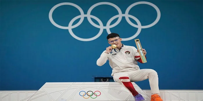 Rizki Juniansyah –  Sabet Medali Emas di Olimpiade Paris 2024